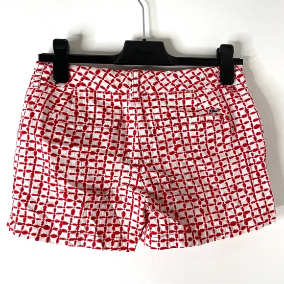 Vineyard Vines Red Tie Dye Squares Print Short NWT - Picture 4 of 6